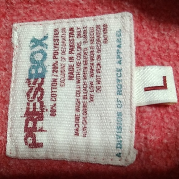 Pressbox Louisville Cardinals Hoodie Sz.L Gently Worn Unisex - Picture 5 of 5